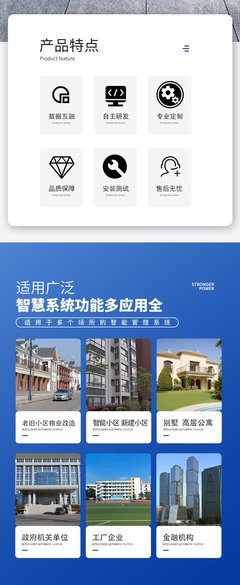 支持定制開(kāi)發(fā) 16年研發(fā)經(jīng)驗(yàn) 智慧物業(yè)管理 樓宇智能